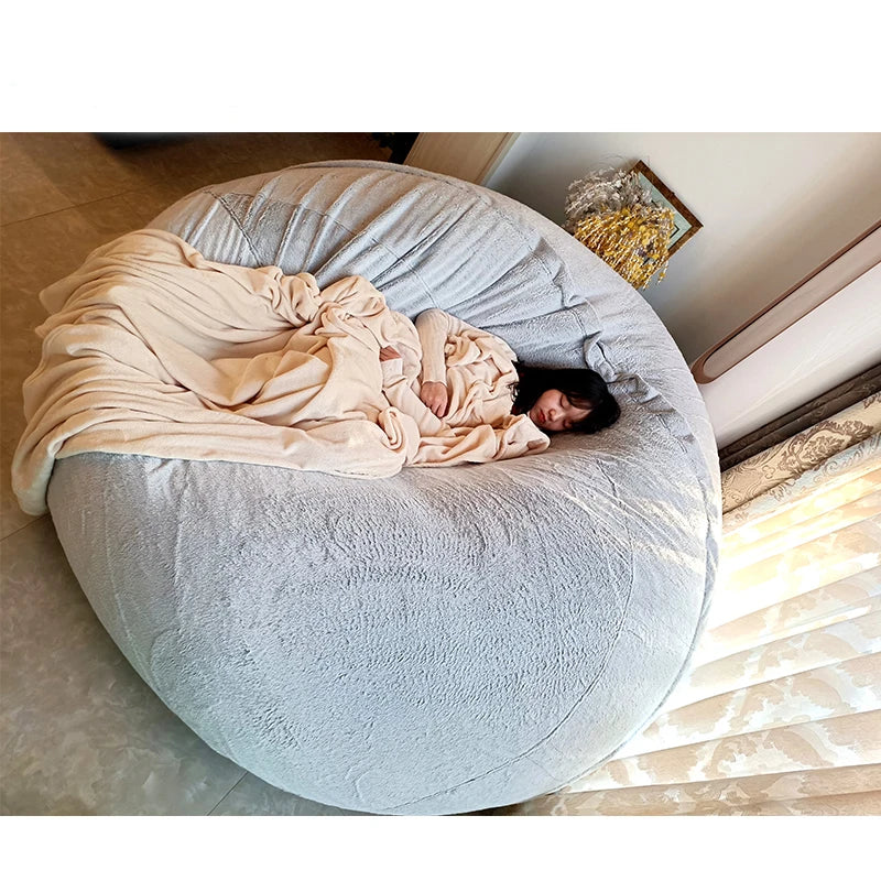 Giant Bean Bag Sofa Bed Pouf - (NO FILLER) Big XXL Beanbag Chair Seat Puff Ottoman Couch Futon, Relax Lounge Furniture ShopOnlyDeal