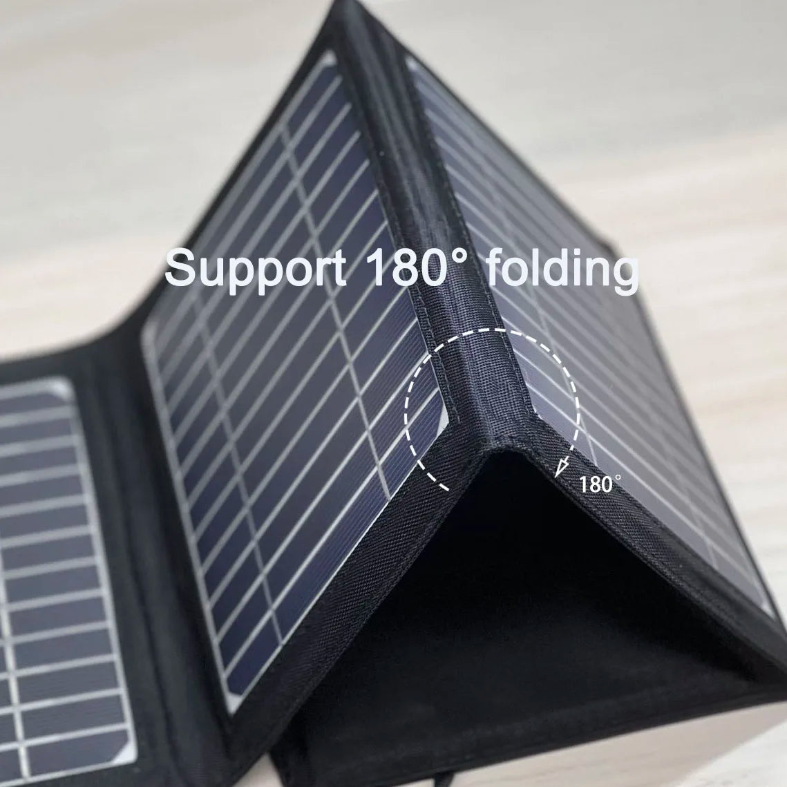 Portable Solar Panel | High Power Waterproof Foldable Charger | Outdoor Cells for Mobile Phone | Travel Essential ShopOnlyDeal