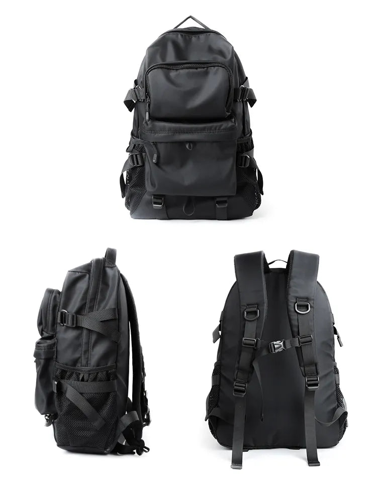 Sell Well Casual Street Style Male Backpack Large Capacity 17inch Laptop Travel BackPack Tiding University College Schoolbag ShopOnlyDeal