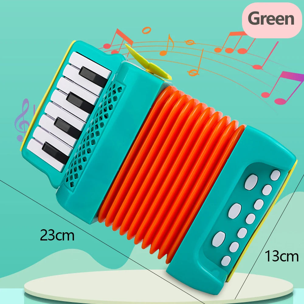 Accordion Toy for Kids | 10 Keys 8 Bass | Musical Instrument Educational Toy | Gifts for Toddlers, Beginners, Boys & Girls ShopOnlyDeal