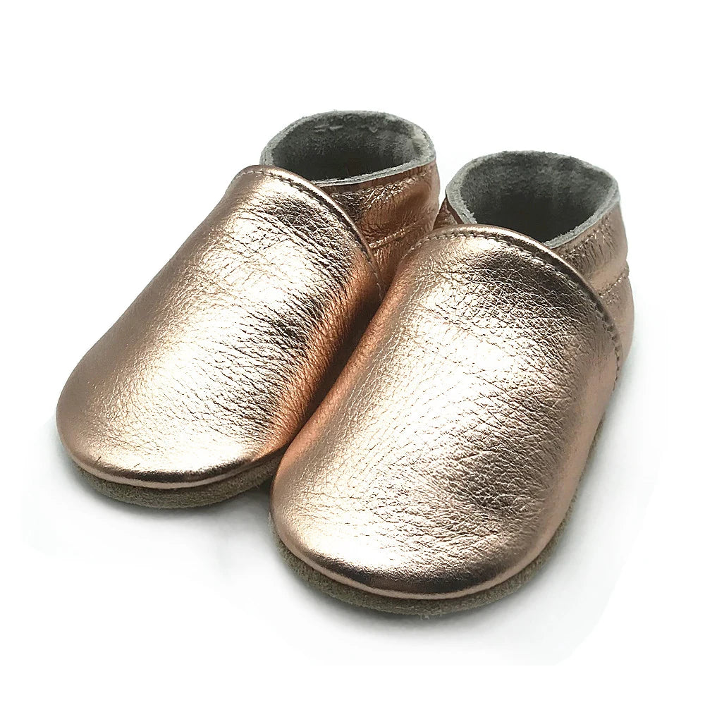 Soft Cow Leather Bebe Baby Shoes: Newborn Booties for Infant Toddler Moccasins - Ideal First Walkers' Slippers ShopOnlyDeal