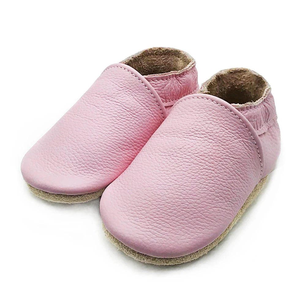 Soft Cow Leather Bebe Baby Shoes: Newborn Booties for Infant Toddler Moccasins - Ideal First Walkers' Slippers ShopOnlyDeal