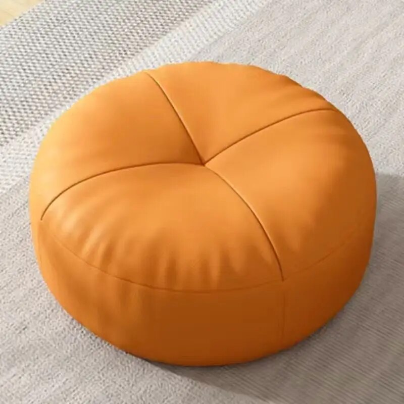 Japanese Cushion Simple Nappa Leather Lazy Person Tatami Futon Living Room Sofa Small Stool Balcony Bay Window Cushion ShopOnlyDeal