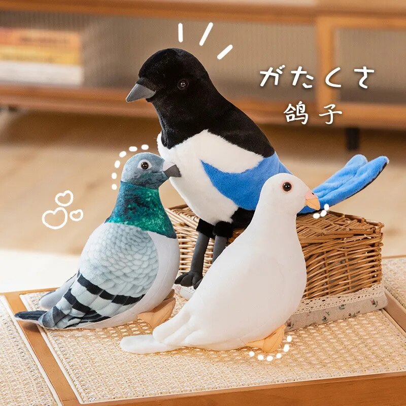 Simulation Pigeon Plush Toy Cartoon Birds Peace Dove Doll Doll Children Doll Gift Wholesale ShopOnlyDeal