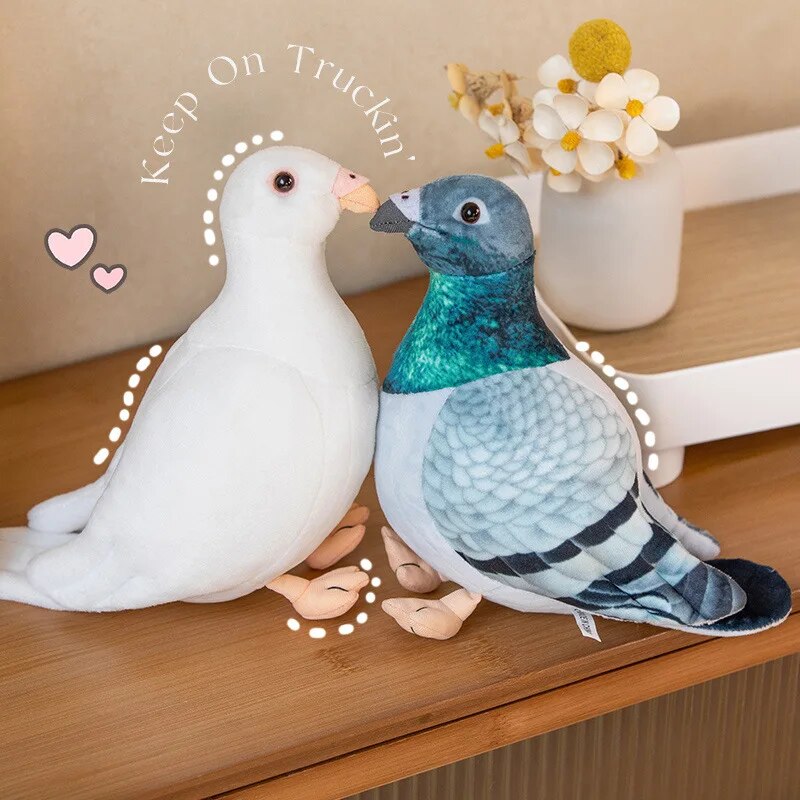 Simulation Pigeon Plush Toy Cartoon Birds Peace Dove Doll Doll Children Doll Gift Wholesale ShopOnlyDeal