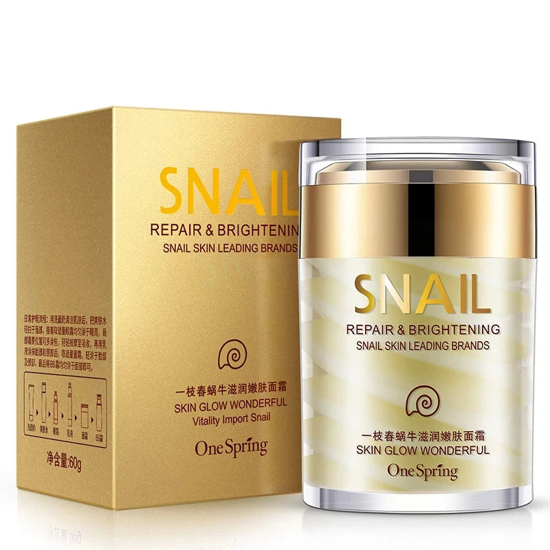 Revitalize Your Skin with our Skincare Set - Snail Cream, Collagen Cream, Anti-Aging Face Cream, and Eye Serum for Brighter, Youthful Complexion ShopOnlyDeal