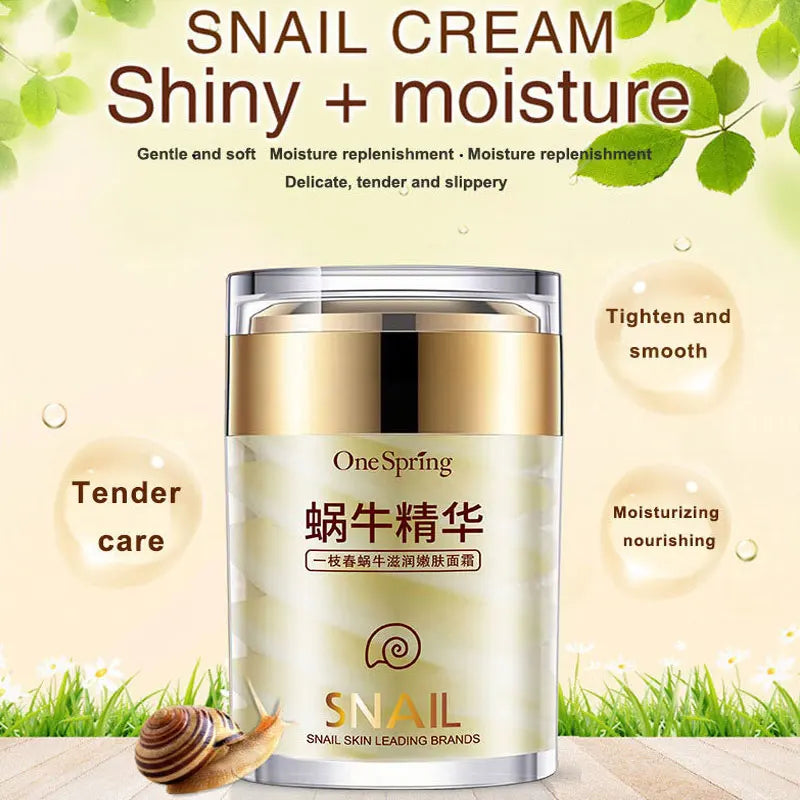 Snail Face Cream + Retinol Eye Massage Roller Serum 2PCS Whitening Face Cream Anti Wrinkles Eye Bags Korean Skin Care Products ARTISCARE Authorized Store