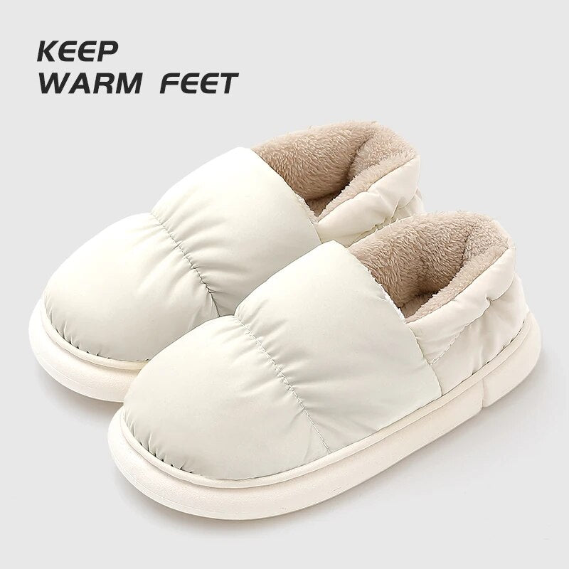 Snow Boots Women's 2023 New Winter New Faux Cashmere Lovers Shoes Warm Plush Boots Thickened Cotton Shoes Outdoors Men's ShopOnlyDeal