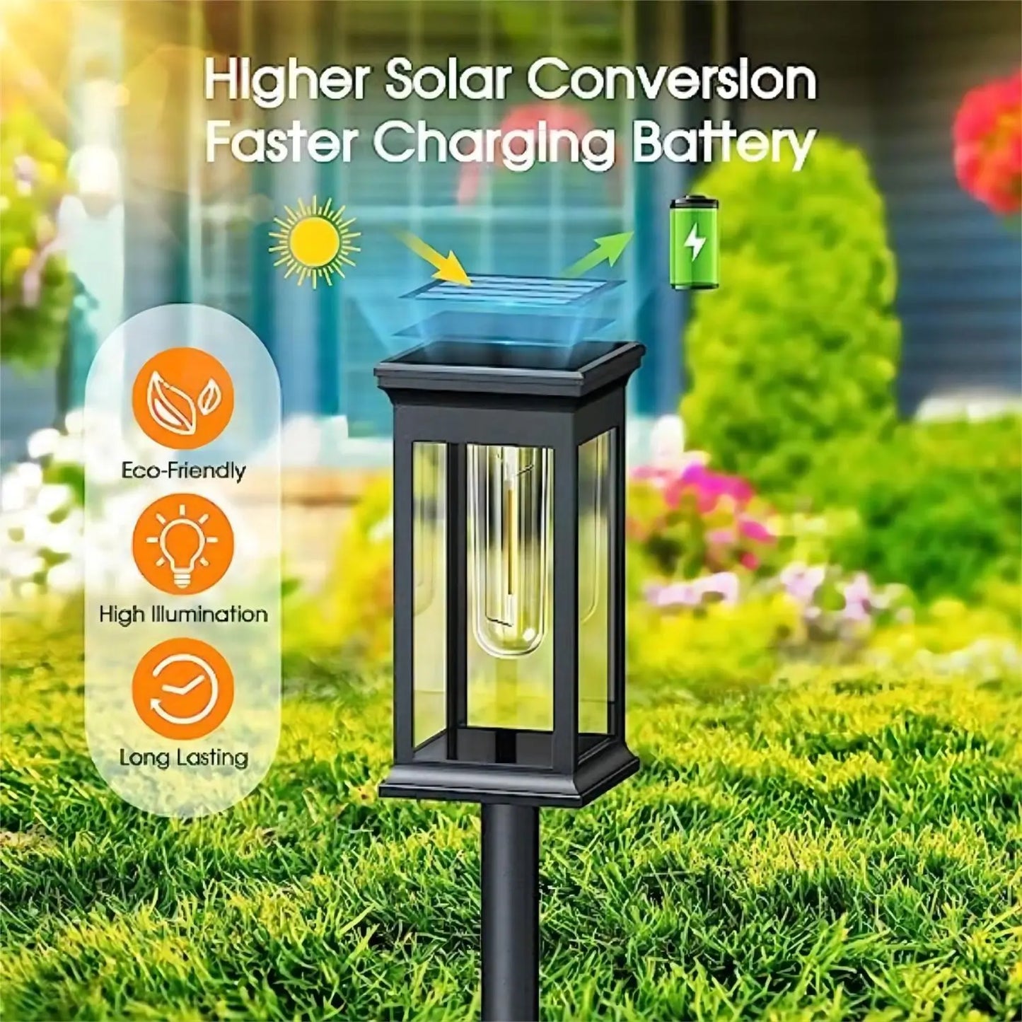 Solar Pathway Lights Outdoor - Waterproof Landscape Lights for Walkway Driveway Lawn Patio Garden Decor ShopOnlyDeal