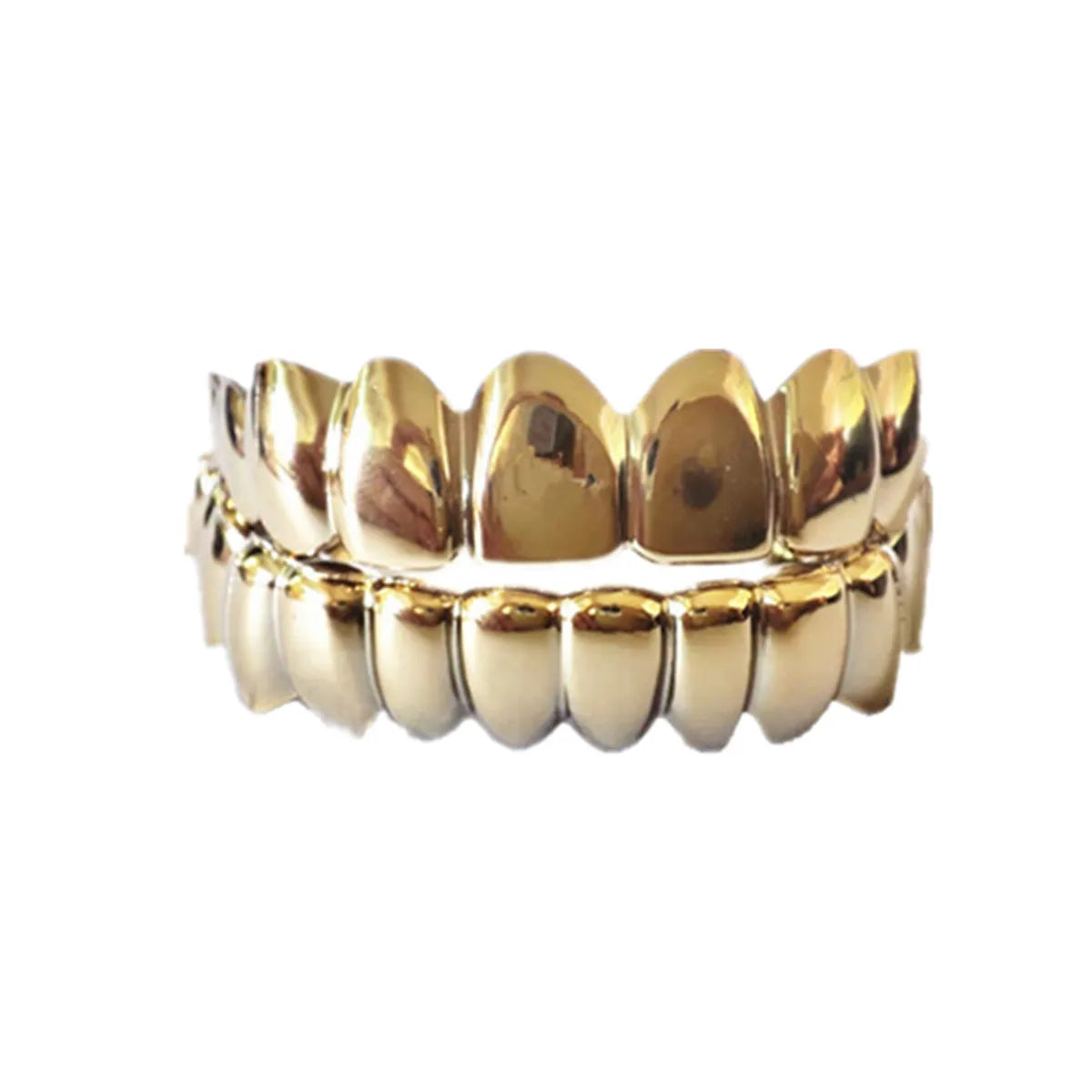 SowSmile Hiphop Gold Silver Real Silicone Gel Snap on Dental False Cover Perfect Smile Veneers Denture Braces Teeth Grillz HQT Super Store