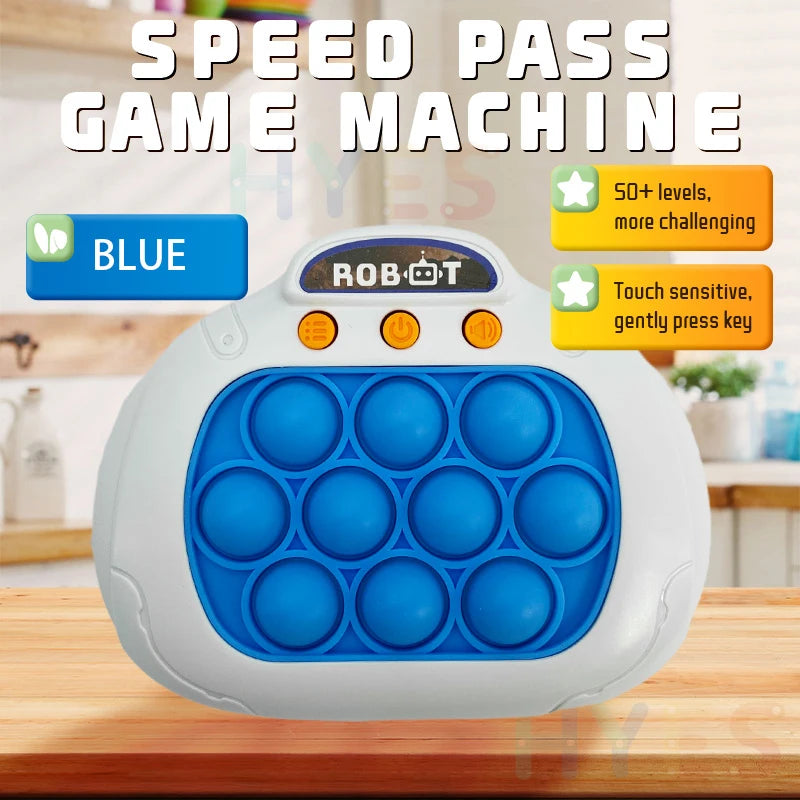 Spaceman Speed Push Game Machine Press to Press Music Puzzle Level Breaking Decompression Tool Fidget Toys Boys And Girls Gifts ShopOnlyDeal