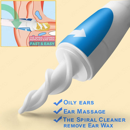 Spiral Ear Plucker: Revolutionary Rotating Ear Cleaner for Adults and Children - Safe, Efficient and Eco-friendly Earwax Removal Kids&toy Store