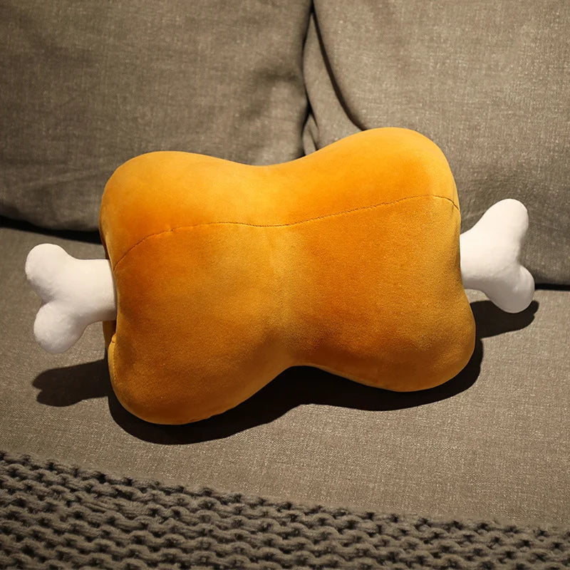 Stuffed Plush Pillow Detachable Meat Bone plush toy Cute Plush Nap Pillow Doll Cushion Anime Peripheral Plush Gift ShopOnlyDeal