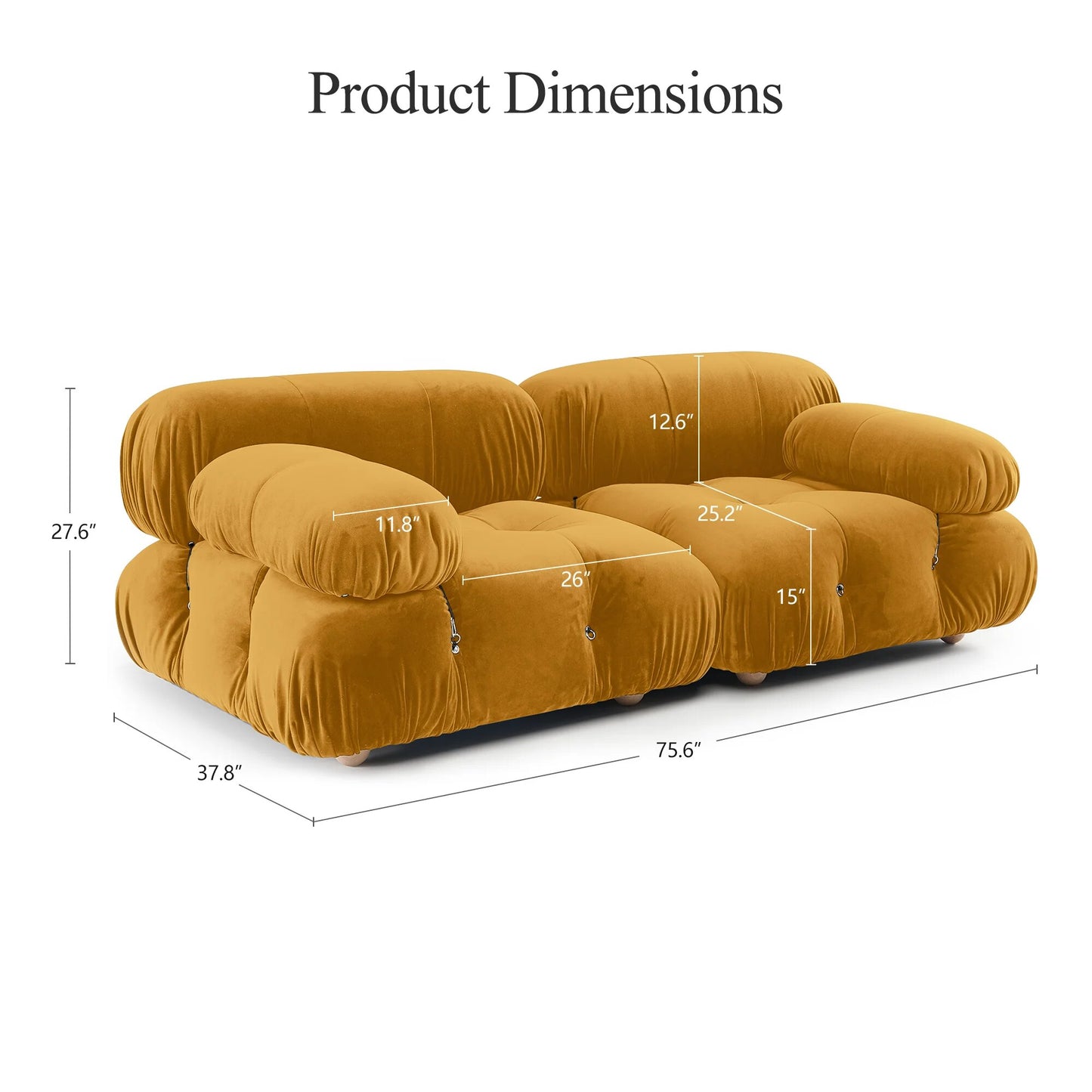 Suede Module Living Room Sofas Couches Garden Family Living Room Chair Combination Block Modular Leisure Home Furniture ShopOnlyDeal