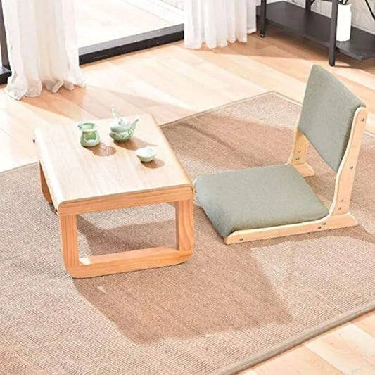 Meditation Tatami Floor Chair Accent Furniture,Foldable, Living Room Chair Floor Seat, Portable Japanese Legless Chair ShopOnlyDeal