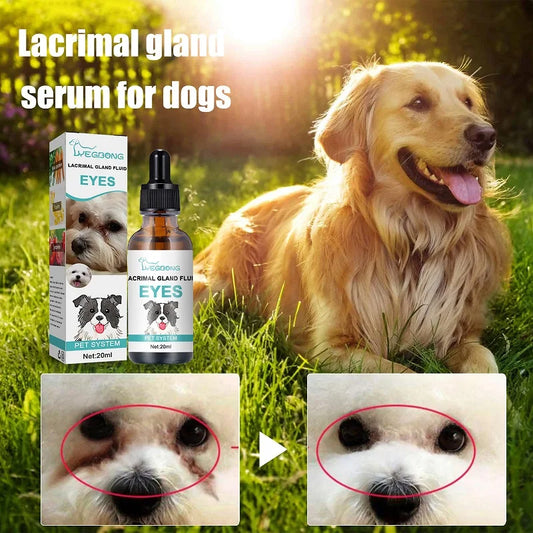 Tear Stain Remover For Dogs Wash Pet Eyedroppings Eye Gum Cleaner Lacrimal Gland Fluid Safe Effect With Essence Mild Ingredients ShopOnlyDeal