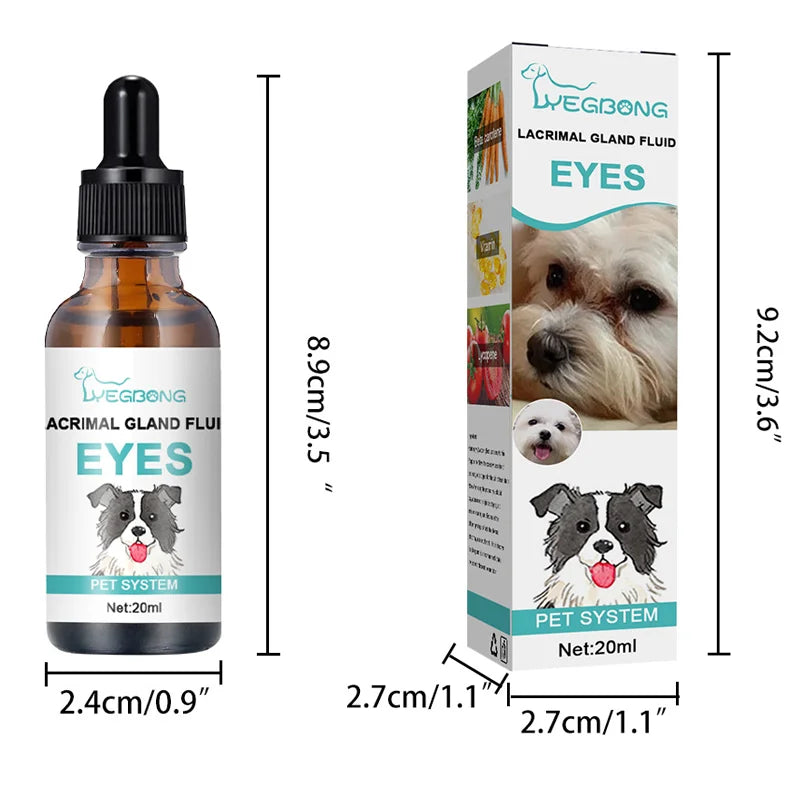 Gentle Tear Stain Remover for Dogs - Pet Eye Cleaner with Mild Ingredients, Safe and Effective Tear Stain Removal ShopOnlyDeal