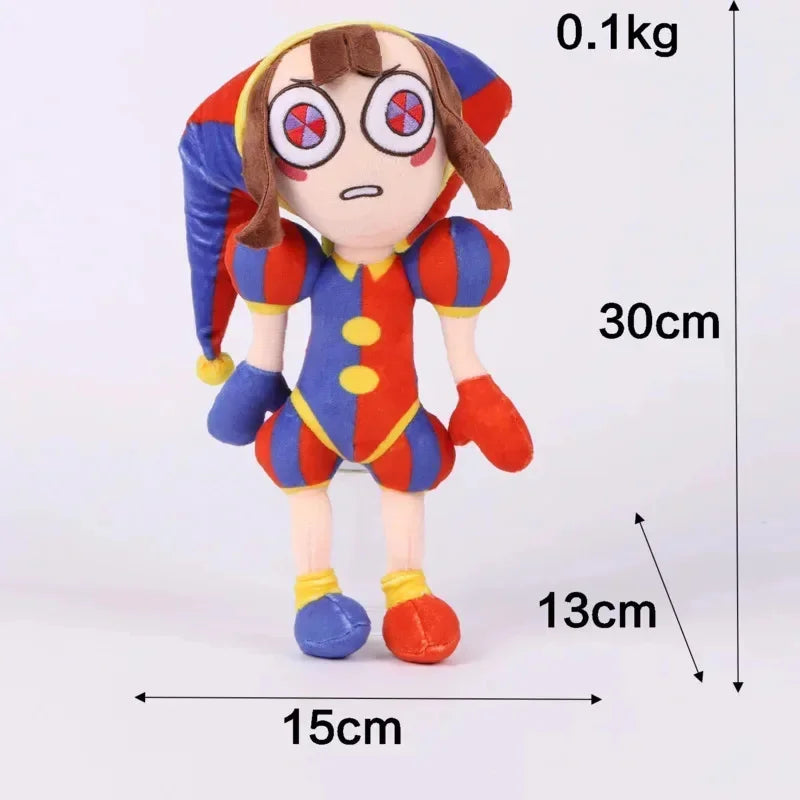 The Amazing Digital Circus Pomni Plush  Clown Ragatha Jax Circus Doll Plushie  Soft Stuffed Animal Toy Christmas Children Gift ShopOnlyDeal