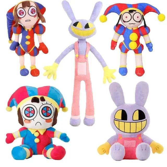 The Amazing Digital Circus Pomni Plush  Clown Ragatha Jax Circus Doll Plushie  Soft Stuffed Animal Toy Christmas Children Gift ShopOnlyDeal