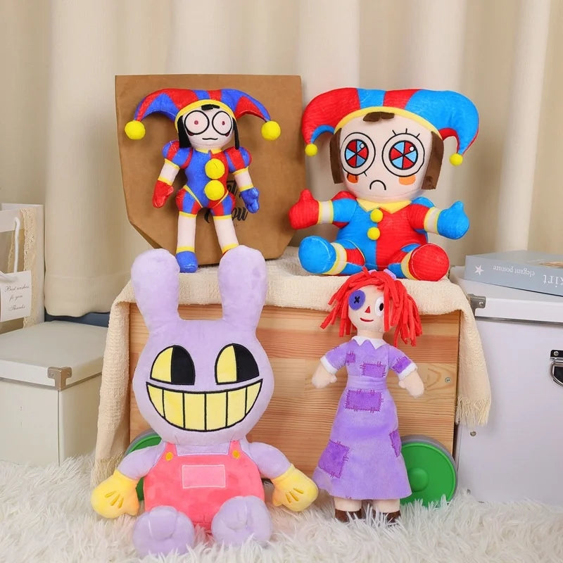 The Amazing Digital Circus Pomni Plush  Clown Ragatha Jax Circus Doll Plushie  Soft Stuffed Animal Toy Christmas Children Gift ShopOnlyDeal