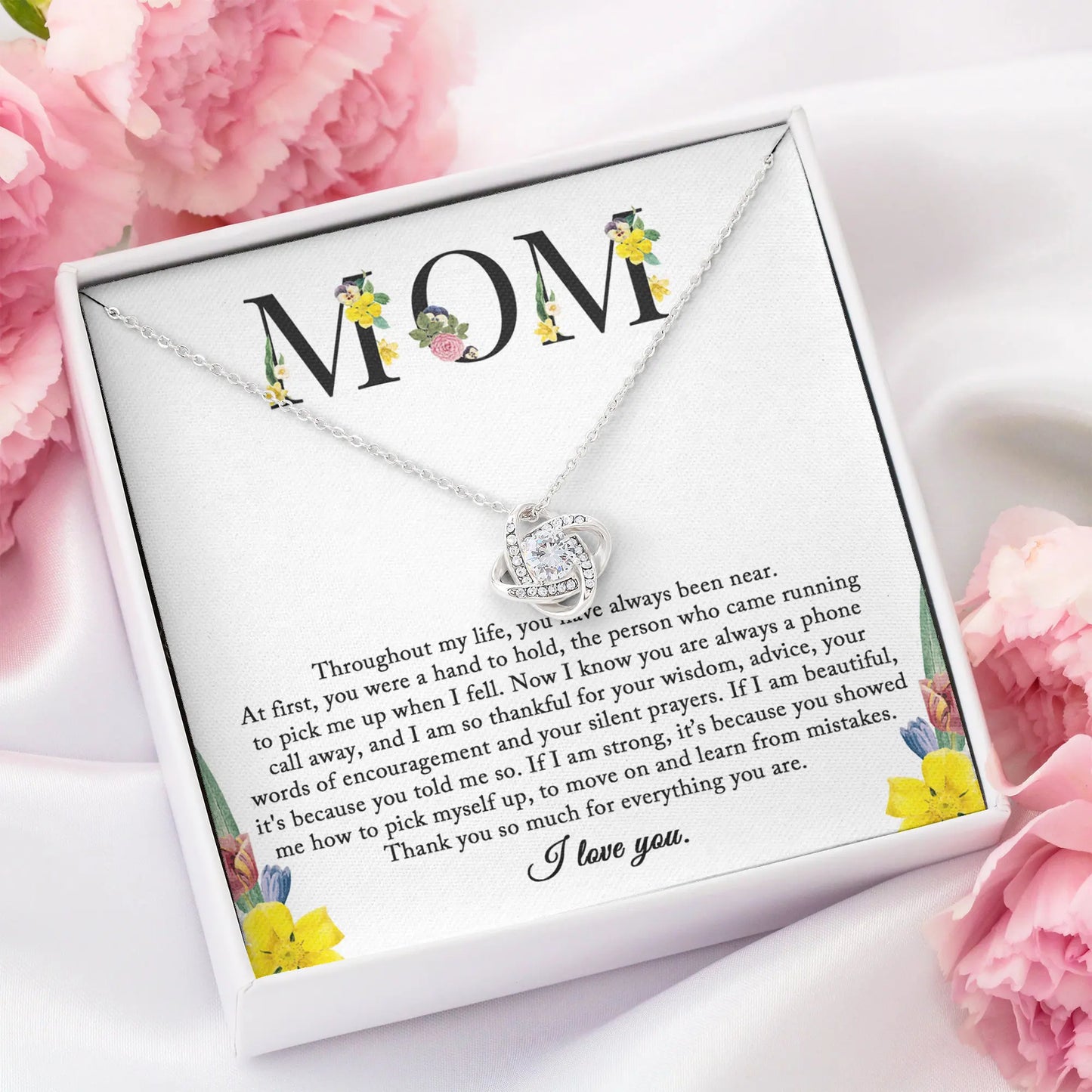 To My Mom Necklace, Sentimental Mom Gift From Daughter, Mom Necklace, Mom Birthday Gift From Daughter, Mother's Day Gift, Christ ShopOnlyDeal