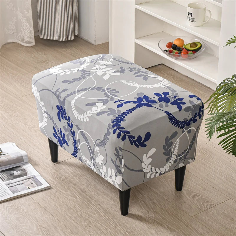 Armchair Covers Tropical Plants Wing Chair Cover Stretch Spandex Sofa Cover Europe Relax Sofa Slipcover With Seat Cushion Covers ModernLifeShow Store