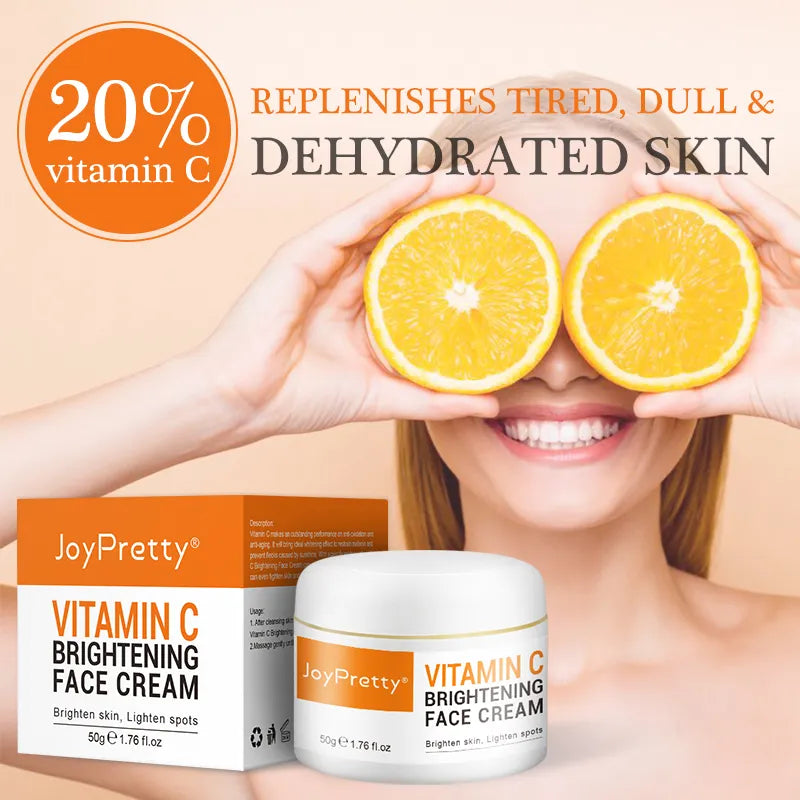 Vitamin C for Face Cream Pigments Dark Spots Removal Whitening Facial Cream Lightening Skin Care Products Beauty Health ShopOnlyDeal