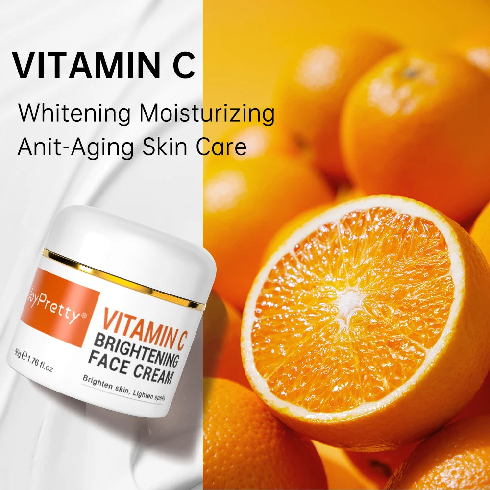 Vitamin C for Face Cream Pigments Dark Spots Removal Whitening Facial Cream Lightening Skin Care Products Beauty Health ShopOnlyDeal