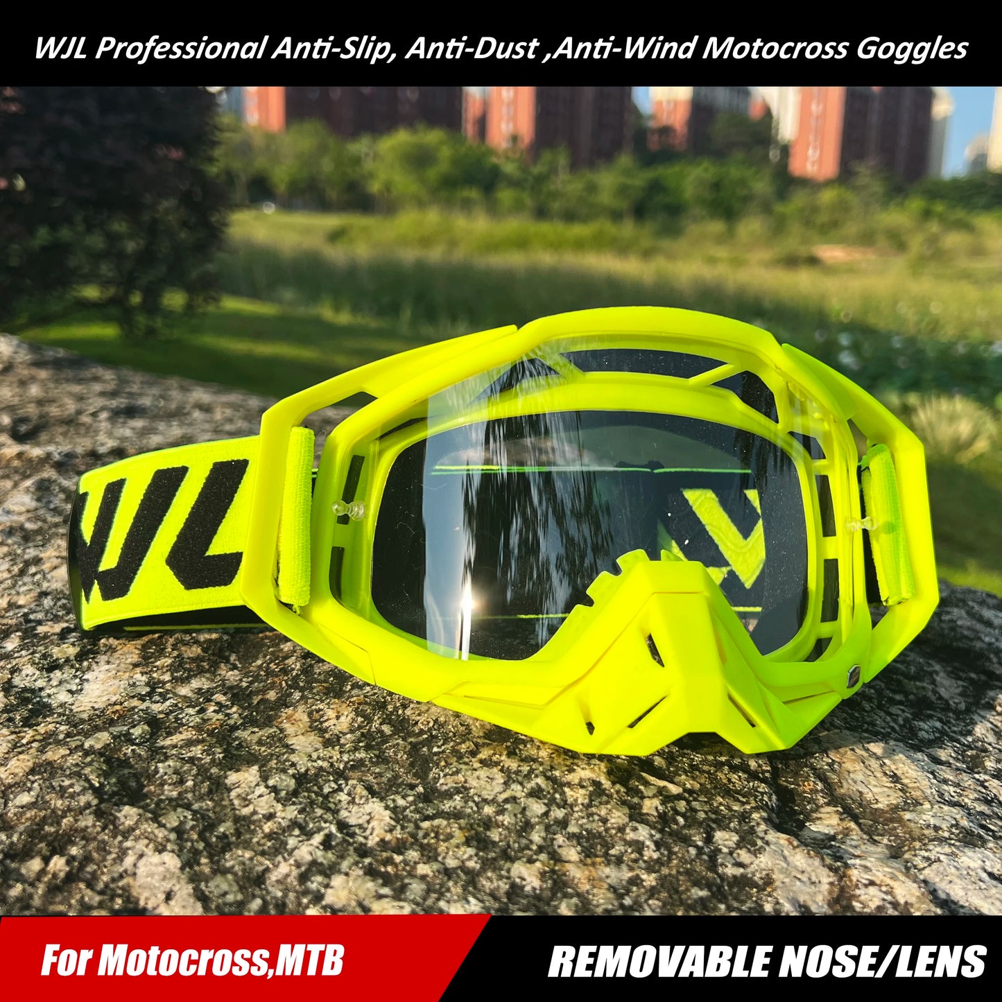 Motocross Glasses Motorcycle Sunglasses Man MTB ATV Mask Windproof Protection Skiing Cycling Racing Off-Road Goggles ShopOnlyDeal