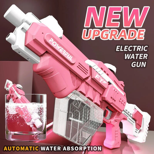 Water Absorbable Electric Water Gun Toys Full Automatic Shooting Outdoor Summer Water Gun Toy Gifts Children Boys Girls Adults ShopOnlyDeal