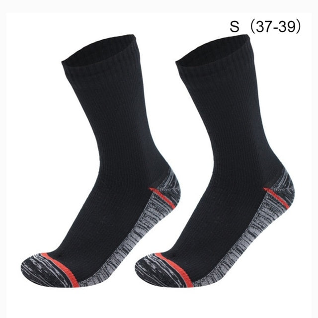 Waterproof Socks Non-Slippery Breathable Long Socks Professional Men Women Socks Snow Insulation Warm Winter ShopOnlyDeal