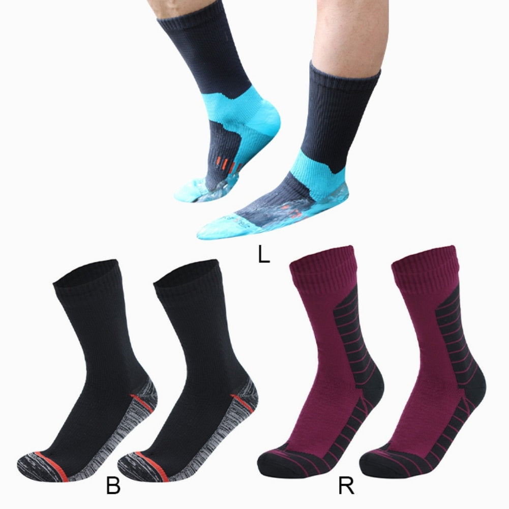 Waterproof Socks Non-Slippery Breathable Long Socks Professional Men Women Socks Snow Insulation Warm Winter ShopOnlyDeal