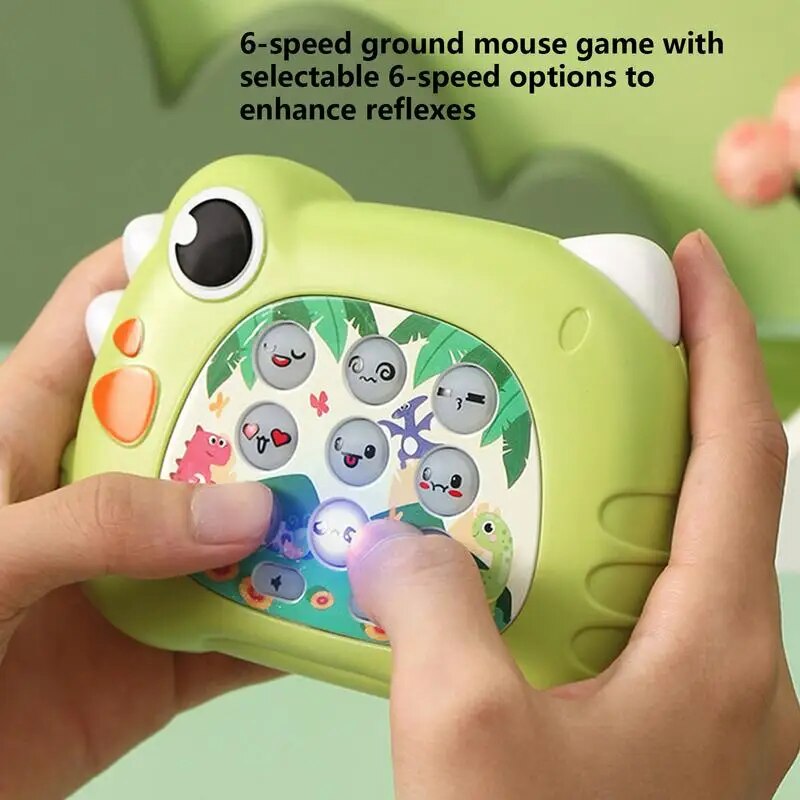 Whack A Moles Game Electronic Quick Push Pop Game Handheld Game Console Quick Push Bubbles Game Kids Adults Birthday Christmas ShopOnlyDeal