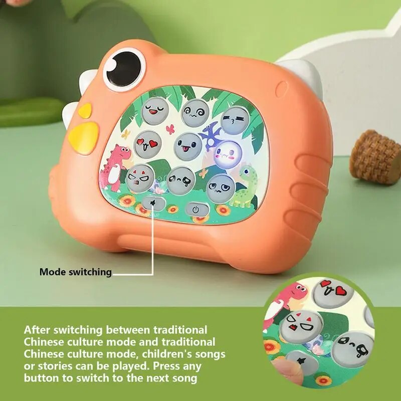 Whack A Moles Game Electronic Quick Push Pop Game Handheld Game Console Quick Push Bubbles Game Kids Adults Birthday Christmas ShopOnlyDeal