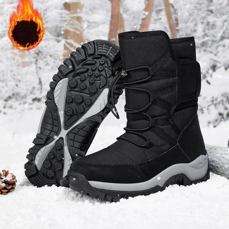 Winter Women Snow Boot Plush Fashion Ankle Boots High Top Waterproof Warm Fur Boots Platform ShopOnlyDeal