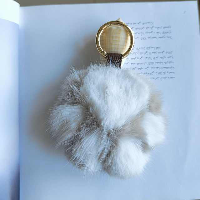 Cute Bear Paw Keychain Women New Cat Claw Faux Fur Key Chain Charm Fashion Plush Bear paw Car Keychain Bag Pendant Party Gift Jewelry ShopOnlyDeal