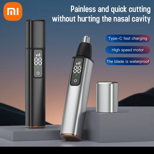 XIAOMI New Smart Electric Nose Hair Trimmer 3 gear High Speed Motor Portable Shaver Nose Hair Clipper Trimmer For Men and Women ShopOnlyDeal