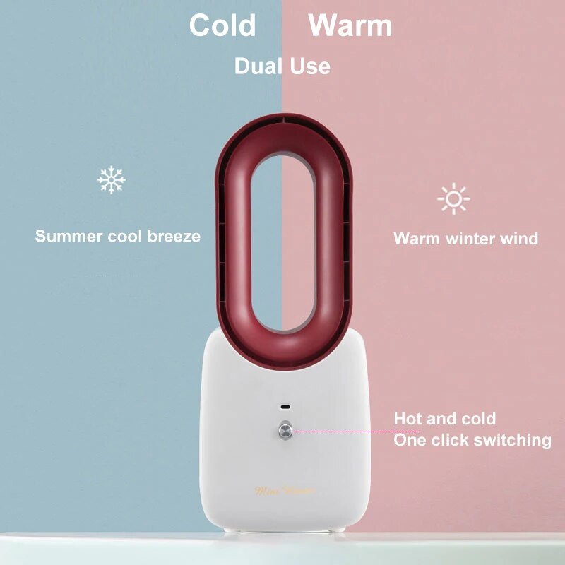 Heater For Home Electric Fan Heater Home Heaters Energy Saving Bladeless Ultra-Quiet Electric Fan Air Purification 220V ShopOnlyDeal