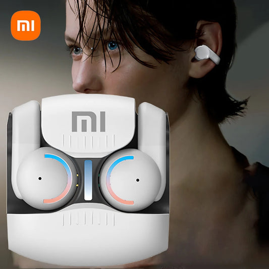 Xiaomi Mijia Real OWS Clip-on Wireless Bluetooth Headphones: Low Latency, ENC Noise Cancelling for Gaming & Casual Use ShopOnlyDeal