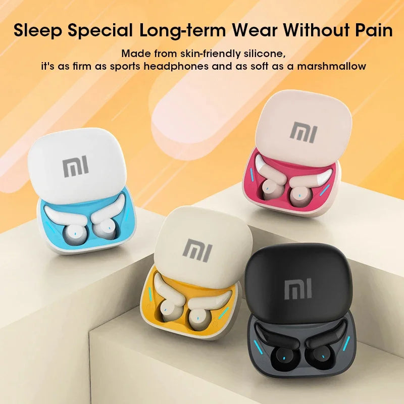 Xiaomi Wireless Sleep Headphones: Bluetooth 5.3, Noise Canceling TWS Headphones with Microphone Earplugs ShopOnlyDeal