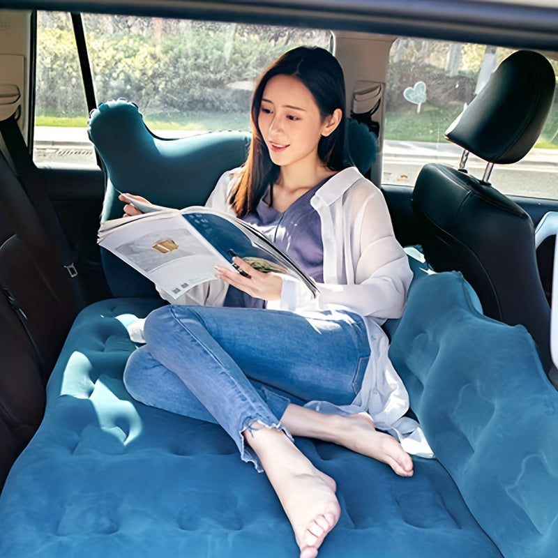 Cartoon Pattern Car Folding Mattress: Versatile SUV Rear Seat Sleeping Mat for Outdoor Travel Comfort ShopOnlyDeal