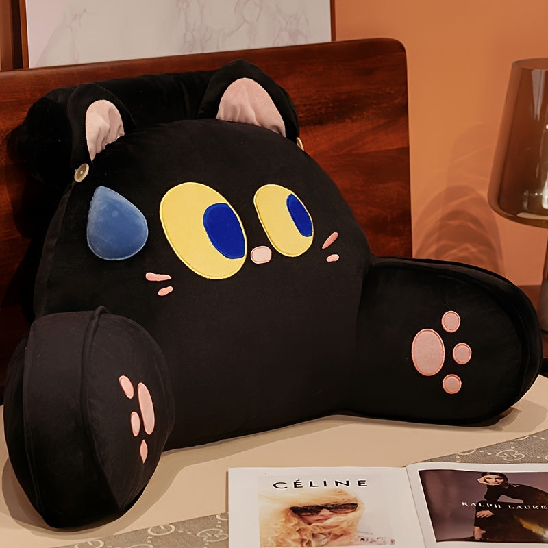 Cute Cat And Puppy Cartoon Bedside Cushion Soft Bag Backrest Holiday Gift Pillow Lumbar Cushion Office Lumbar Pillow - Temu ShopOnlyDeal