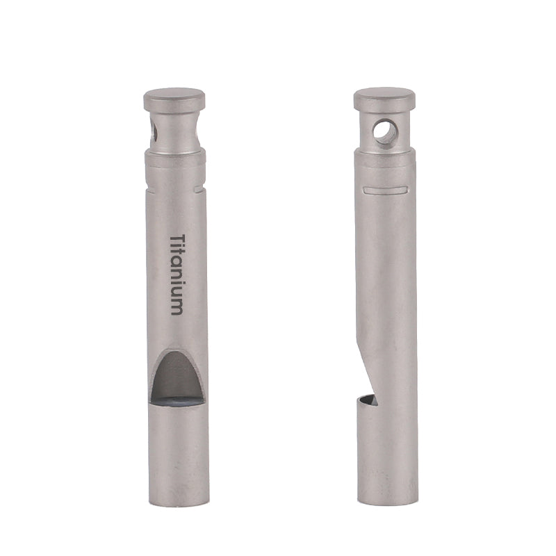 Lightweight Portable Outdoor Pure Titanium Survival Whistle ShopOnlyDeal