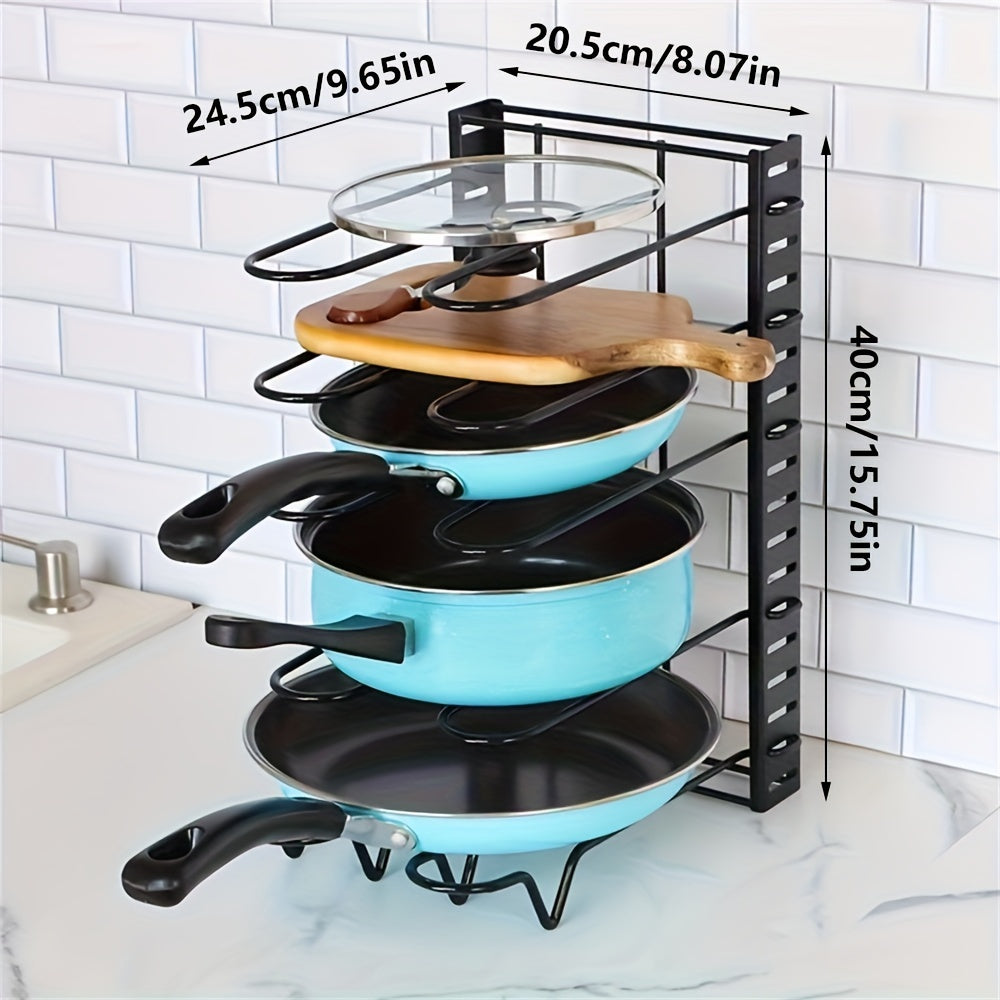 Adjustable Dividers pot And Pan Organizer For Cabinet - Temu ShopOnlyDeal