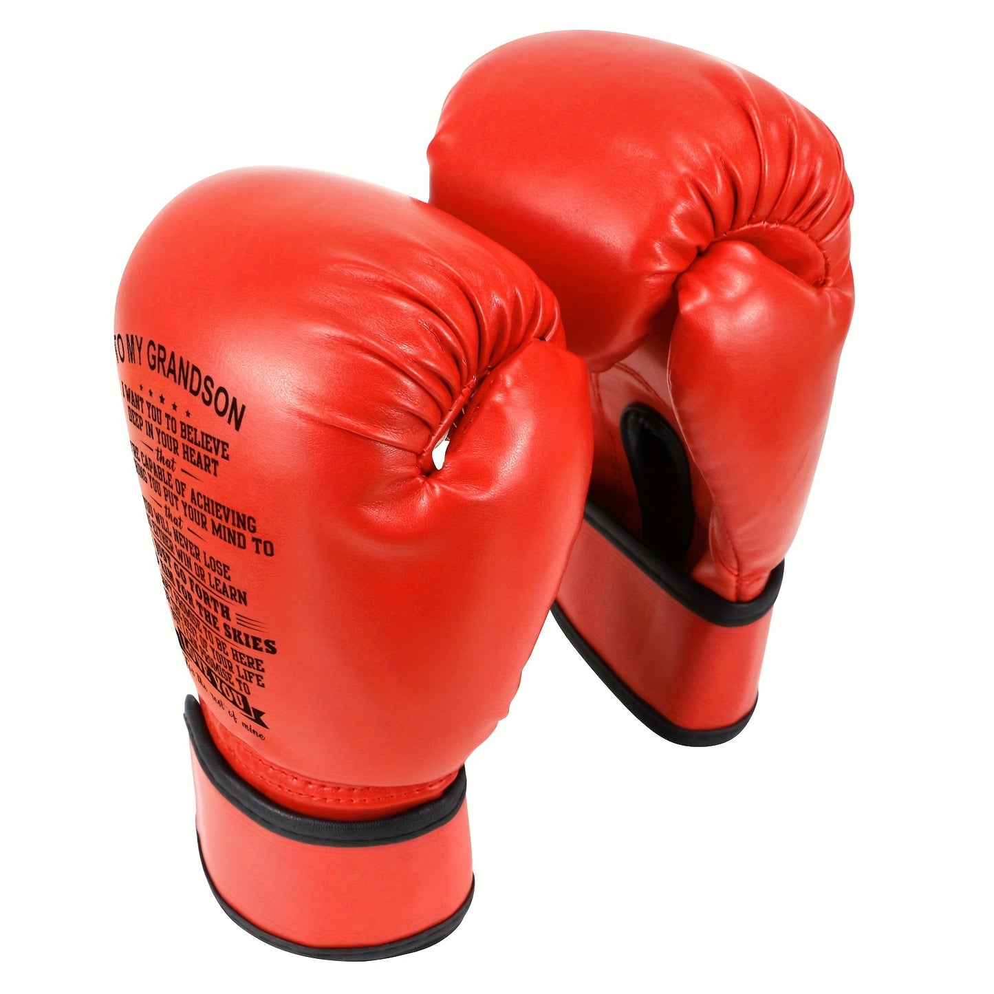 To My Grandson Engraved Boxing Gloves, Boxing Training Gloves, Kickboxing Gloves, Fighting Gloves, Perfect Birthday Christmas Gift For Grandson - Temu ShopOnlyDeal