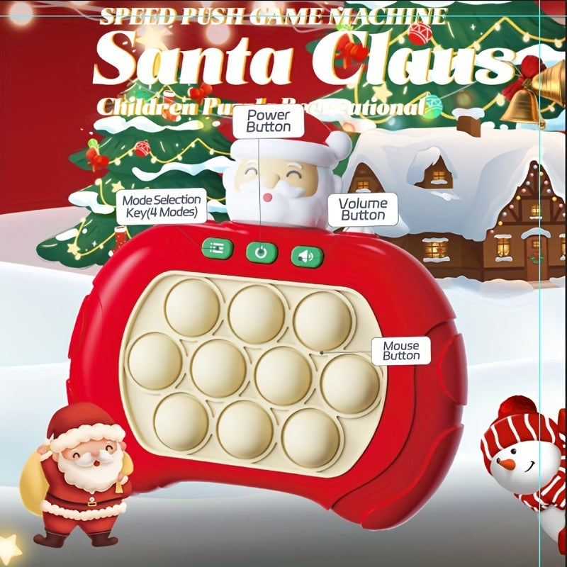 Christmas Handheld Game For Kids, Pop Fidget Game Toys, Quick Push Game, Bubble Stress Pop Light Up Game, Mini Games Sensory Toys For Autistic Children, Christmas Gifts For Boys&girls,teens - Temu ShopOnlyDeal