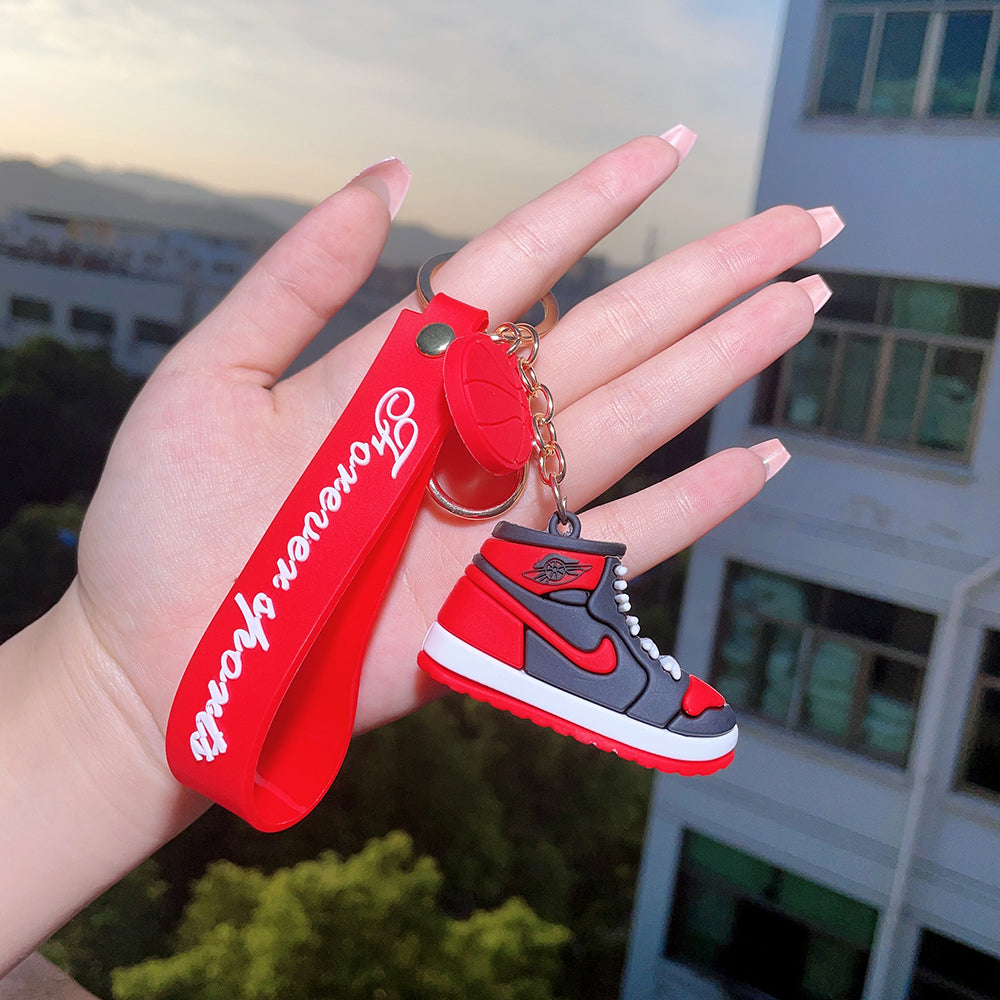 Sneaker Keychain Mini Model Basketball Sneakerhead Shoes Keychain Car Keyring Pendant Men Bag Charm Ornaments Gift Craft ShopOnlyDeal