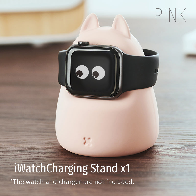Silicone Charge Stand Station Dock For Apple Watch  7 6 5 4 3 se 44/40/45/41/42/38mm iWatch Charging Accessories ShopOnlyDeal