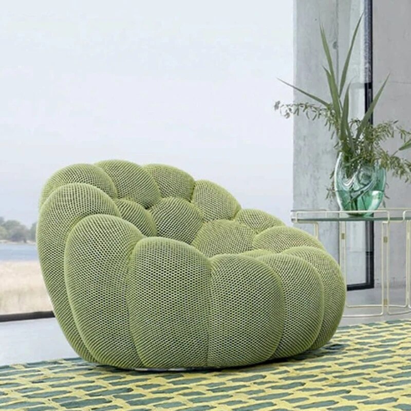 Living Room Puff Sofa Fabric Velvet couches luxury living room sofas lounges modern simple curved slaapbank home furniture XYLRS ShopOnlyDeal